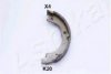 ASHIKA 55-0K-K20 Brake Shoe Set, parking brake